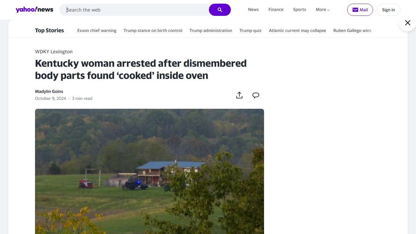 Kentucky woman arrested after dismembered body parts found ‘cooked ...